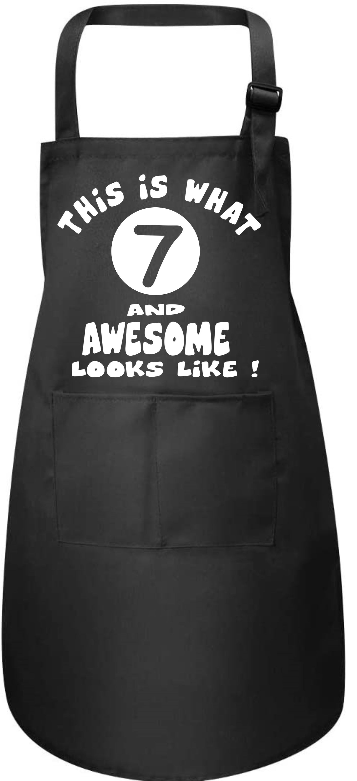 7th Birthday Gift Baking Cooking Crafting Apron