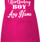 Birthday Boy Personalised Kids Apron Any Name Here