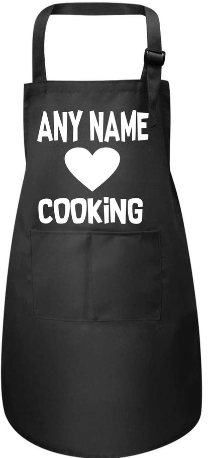 Love Cooking Customised Kids Apron Your Name