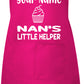 Personalised Kids Apron Nan's Little Helper