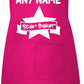 Personalised Kids Apron Star Baker with