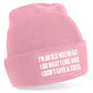 Old Welsh Git Don't Give A Toss Beanie Hat Funny Birthday Gift For Men & Ladies