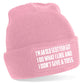 Old Scottish Git Don't Give A Toss Beanie Hat Funny Birthday Gift Men & Ladies