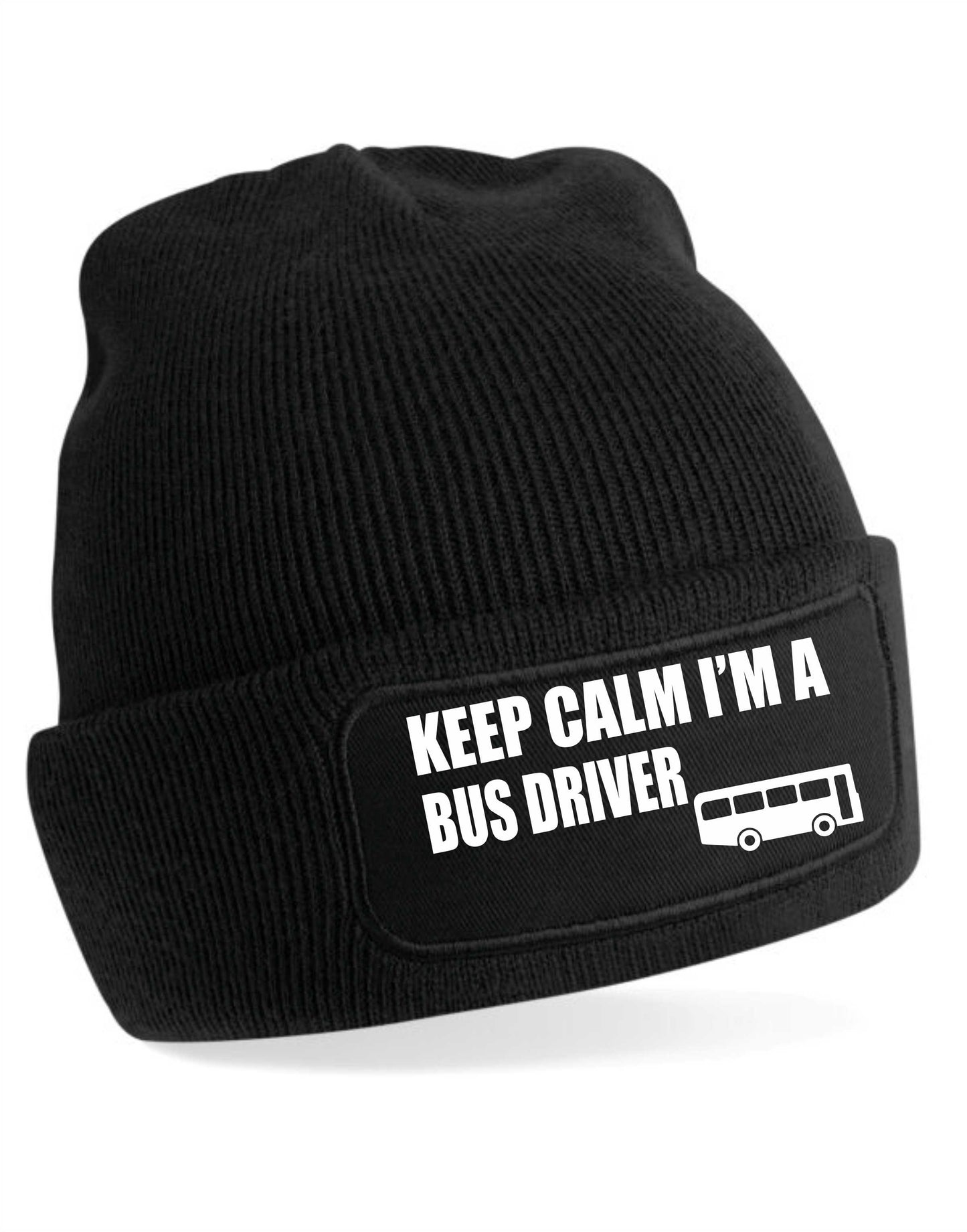 Keep Calm I'm A Bus Driver Beanie Hat Birthday Gift For Men & Ladies