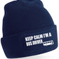 Keep Calm I'm A Bus Driver Beanie Hat Birthday Gift For Men & Ladies