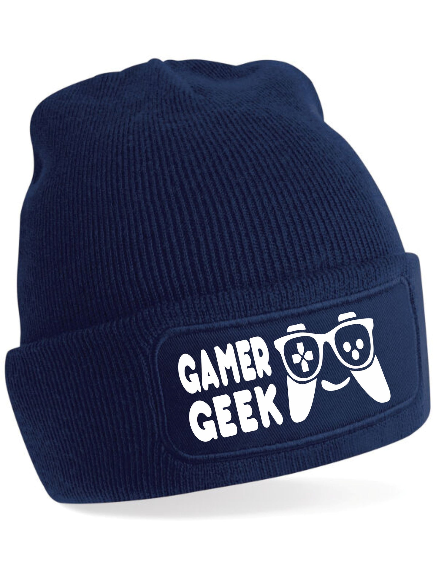 Gamer Geek Beanie Hat Gaming Teenager Gift For Men & Ladies