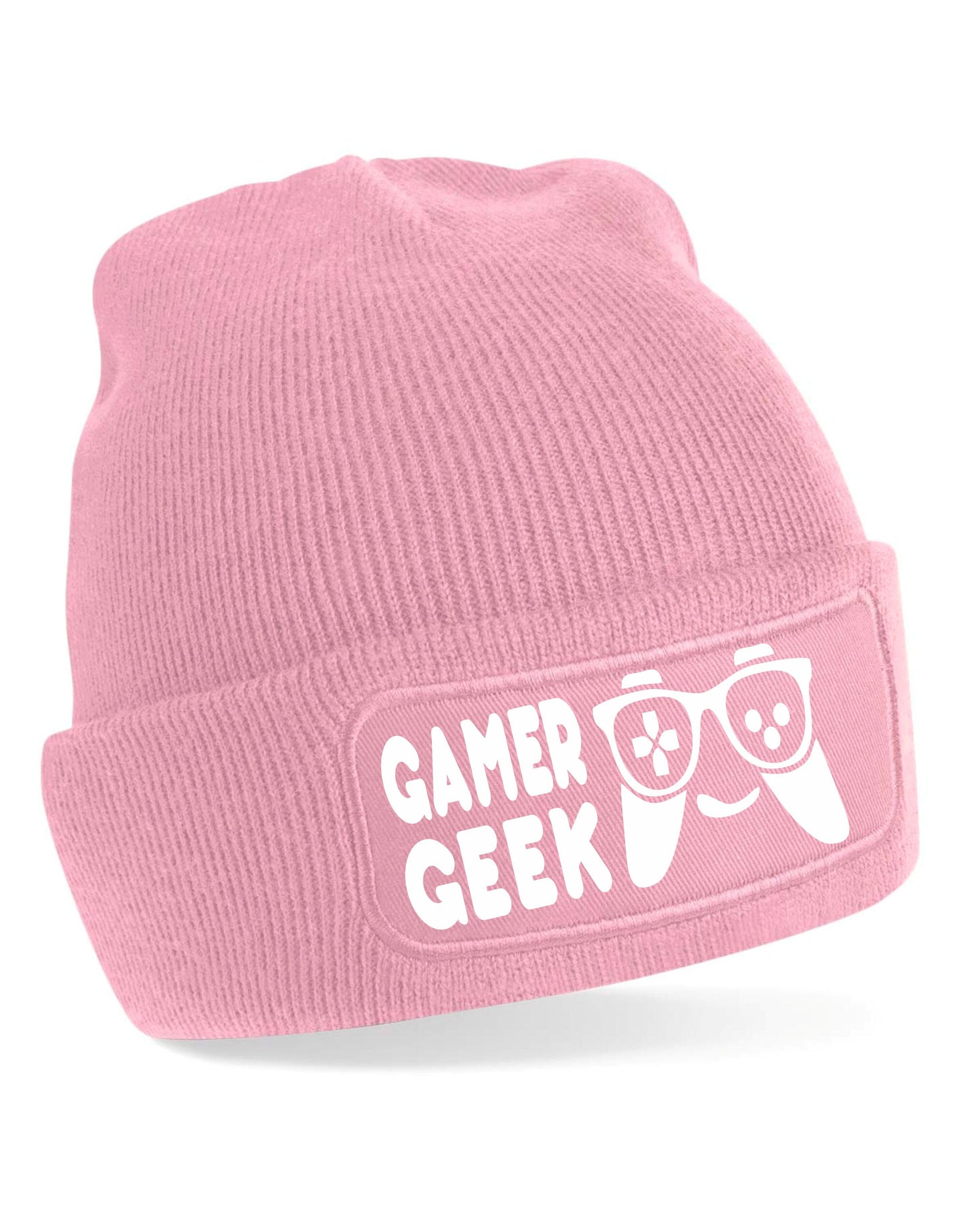 Gamer Geek Beanie Hat Gaming Teenager Gift For Men & Ladies