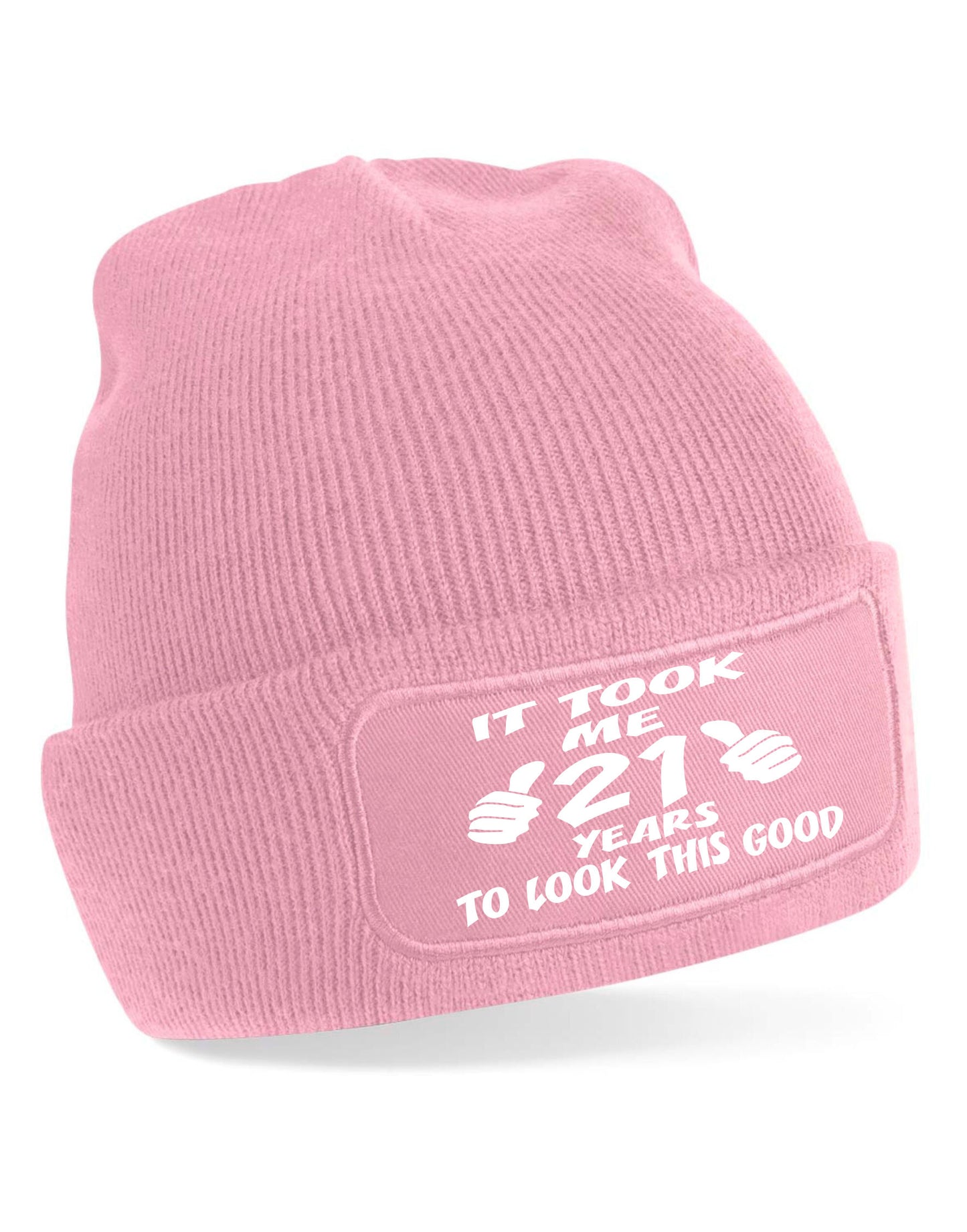 It Took 21 Years To Look This Good Beanie Hat 21st Birthday Gift Men & Women