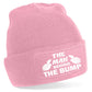 The Man Behind The Bump Beanie Hat New Dad Gift For Men