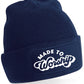 Made To Worship Beanie Hat Religious Birthday Gift For Men & Ladies