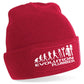 Evolution Of A Plumber Beanie Hat Work Related Gift For Men & Ladies