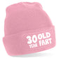 30 Year Old Fart Beanie Hat 30th Birthday Gift For Men & Ladies