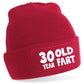 30 Year Old Fart Beanie Hat 30th Birthday Gift For Men & Ladies
