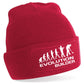 Evolution of Builder Beanie Hat Great Gift For Any Builders Men & Ladies