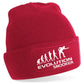 Evolution Of Snooker Beanie Hat Sport Hobby Birthday Gift For Men & Ladies
