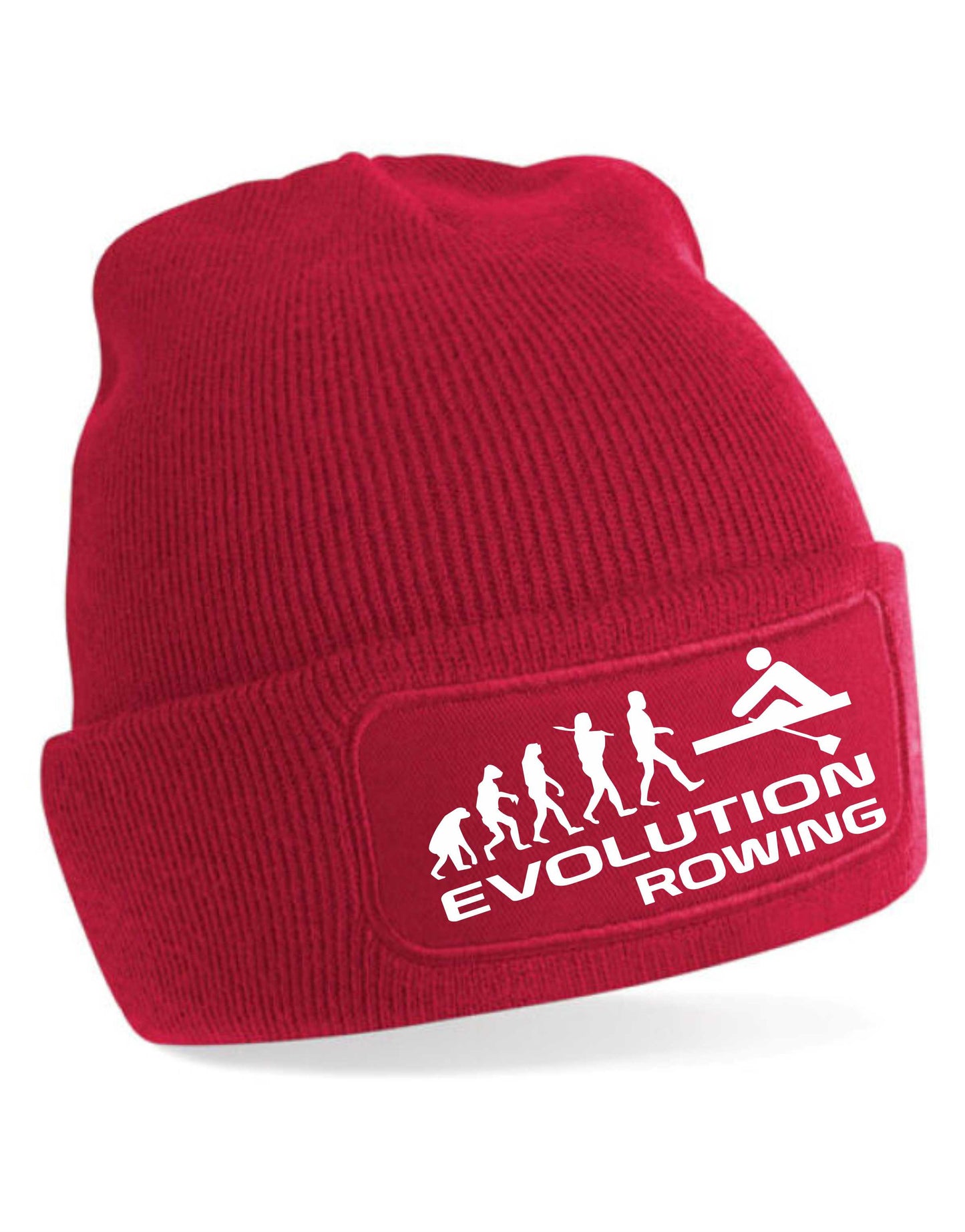 Evolution Of Rowing Beanie Hat Sport Hobby Birthday Gift For Men & Ladies