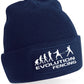 Evolution Of Fencing Beanie Hat Sport Hobby Birthday Gift For Men & Ladies