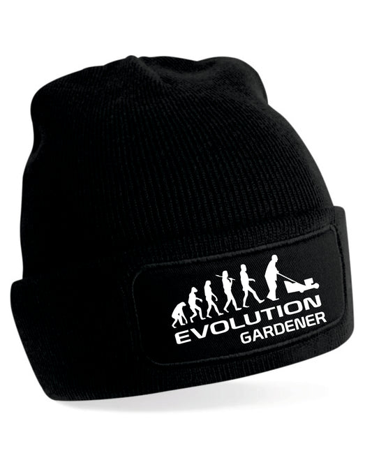 Evolution Of Gardener Beanie Birthday Gift Great For Men & Women