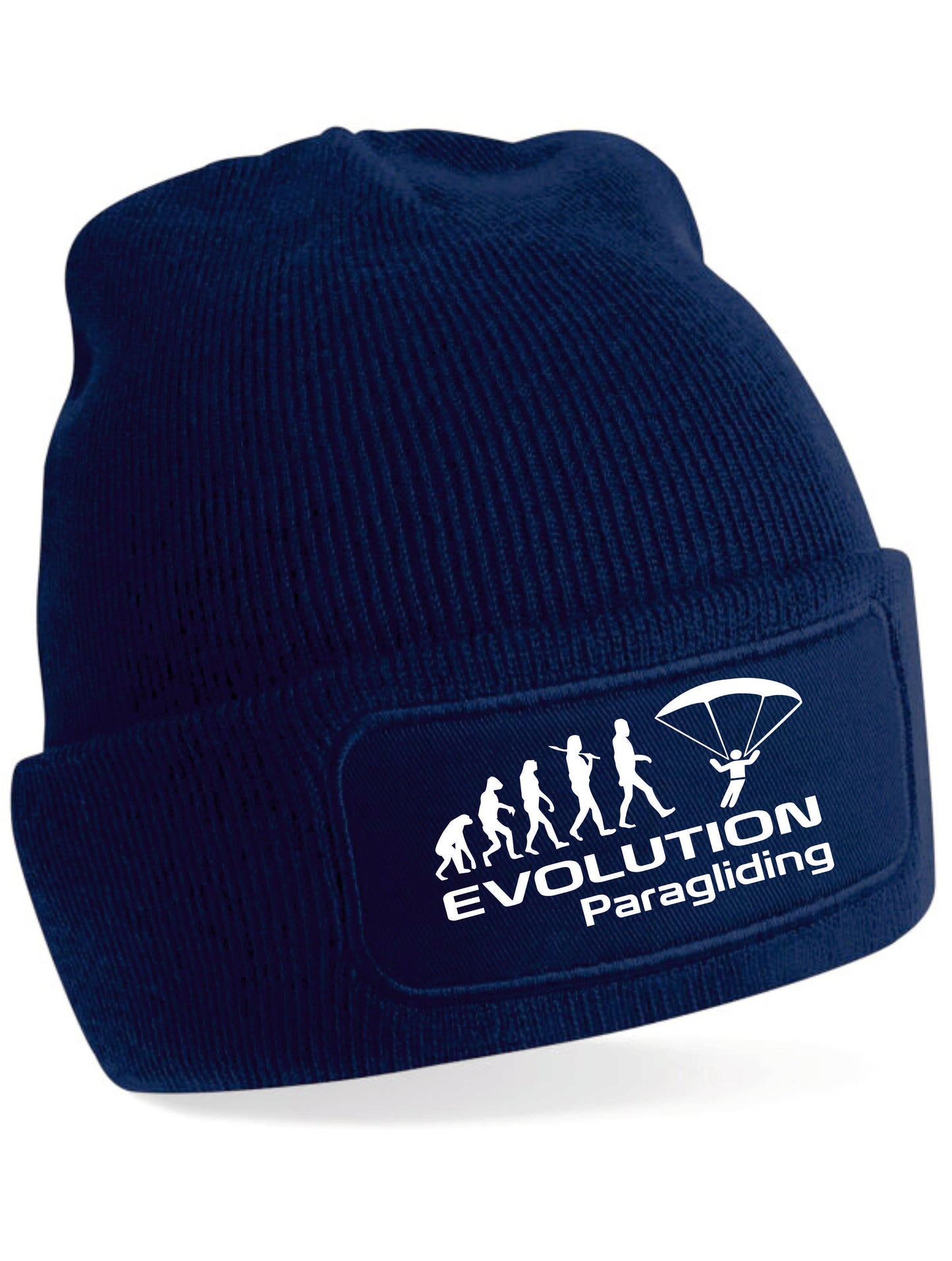 Evolution Of Paragliding Beanie Birthday Gift Great For Men & Women