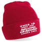 This Is What Awesome Grandad Looks Like Beanie Birthday Gift Great For Men