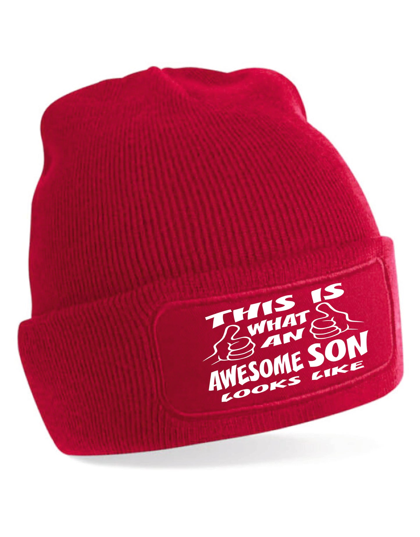 This Is What Awesome Son Looks Like Beanie Birthday Gift Great For Men