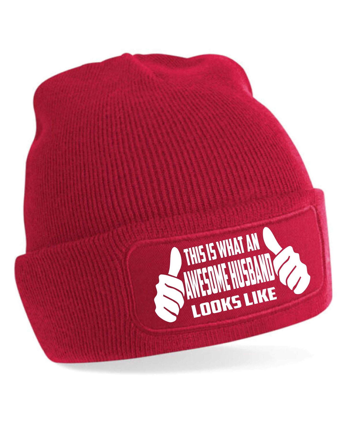 This Is What Awesome Husband Looks Like Beanie Hat Birthday Gift For Men