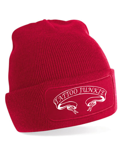 Tattoo Junkie Beanie Hat Birthday Tattoo Gift Great For Men & Ladies