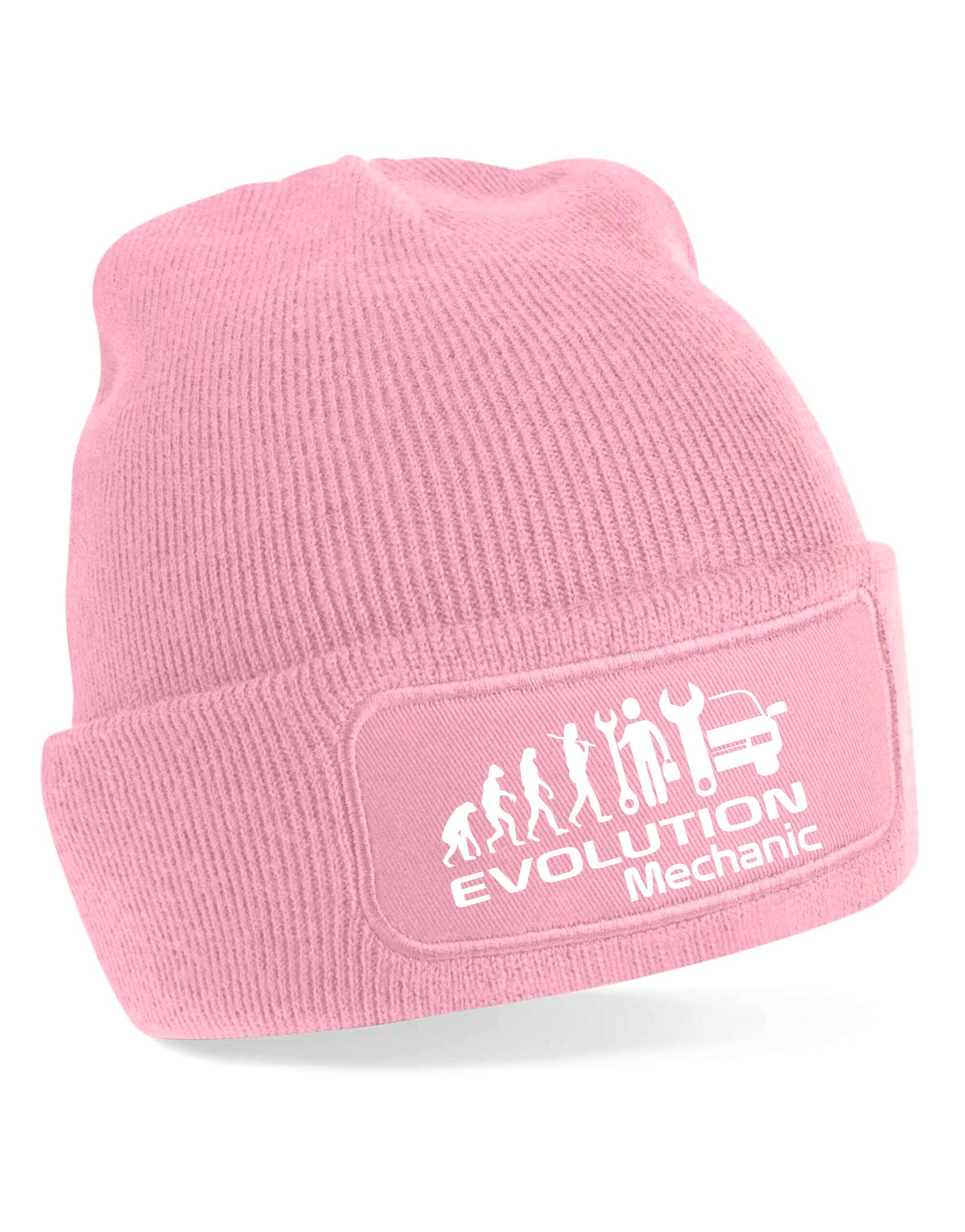 Evolution Of A Mechanic Beanie Hat Birthday Gift Great For Men & Ladies