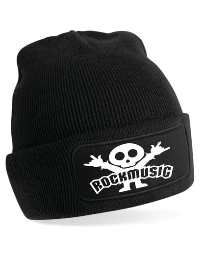 Rock Music Beanie Hat Music Lover Gift For Men & Ladies