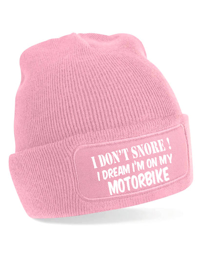 I Dream On My Motorbike Beanie Hat Birthday Gift Great For Men & Ladies
