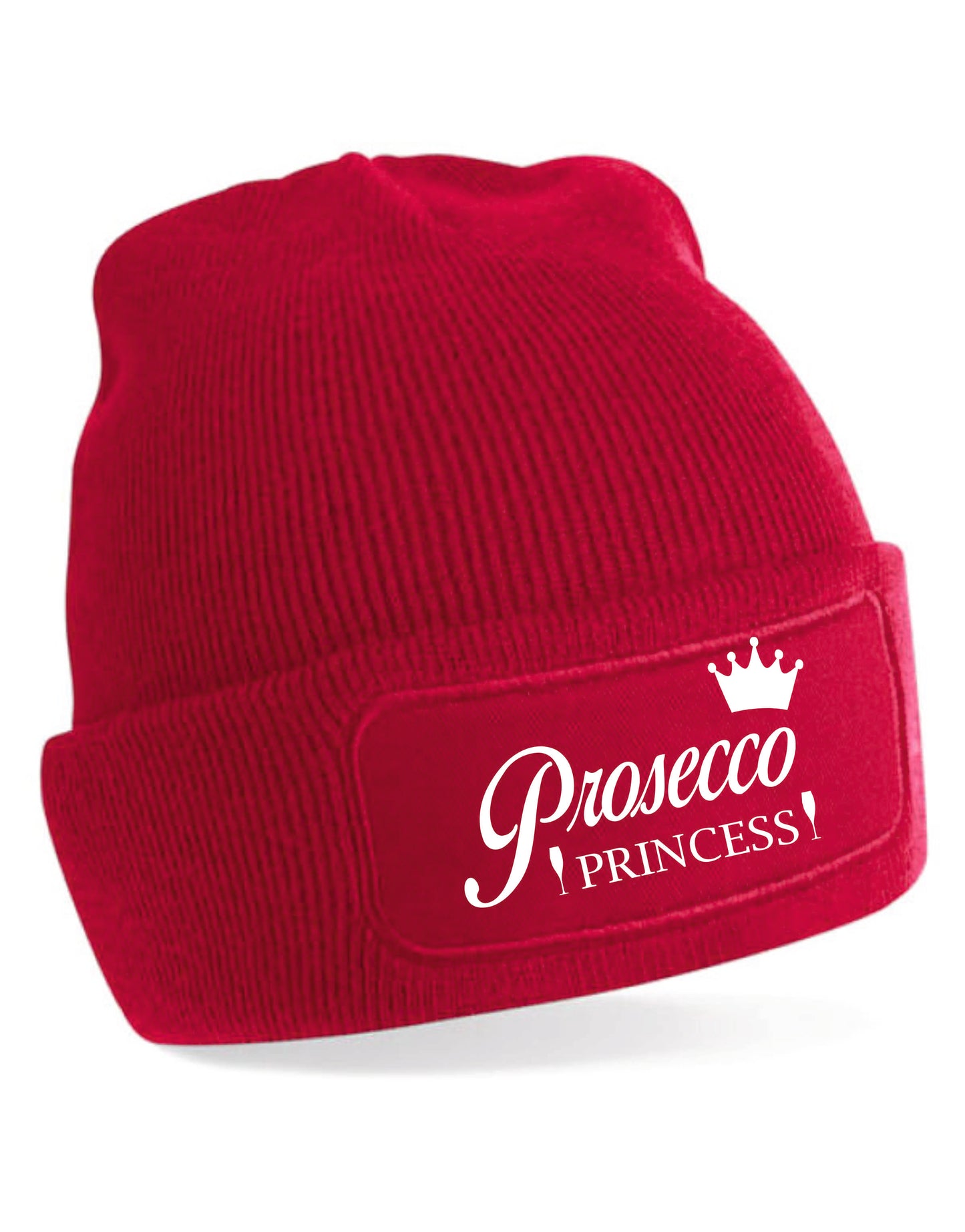 Prosecco Princess Beanie Hat Birthday Hen Party Gift For Ladies