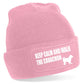 Keep Calm Walk The Cavachon Beanie Hat Dog Lovers Gift For Men & Ladies