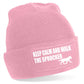 Keep Calm Walk The Sprocker Beanie Hat Dog Lovers Gift For Men & Ladies