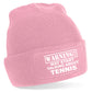 May Talk About Tennis Hat Tennis Player Gift For Men & Ladies Birthday