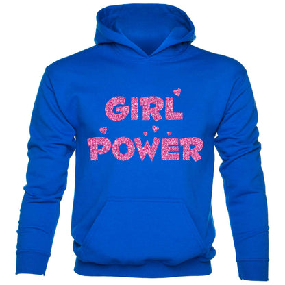Girl Power Hoodie Kids Birthday Hoodie Girls