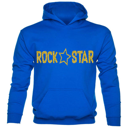 Rock Star Pop Princess Hoodie Kids Birthday Hoodie Girls