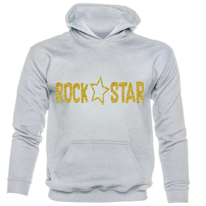 Rock Star Pop Princess Hoodie Kids Birthday Hoodie Girls
