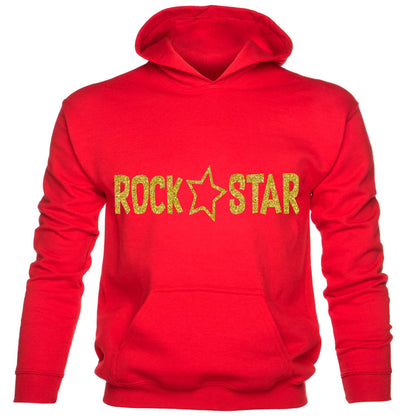 Rock Star Pop Princess Hoodie Kids Birthday Hoodie Girls