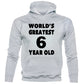 Worlds Greatest 6 Year Old 6th Birthday Hoodie