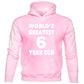 Worlds Greatest 6 Year Old 6th Birthday Hoodie