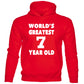 Happy Birthday Hoodie Age 7 7th