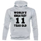 Worlds Greatest 11 Year Old 11th Birthday Hoodie