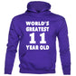 Worlds Greatest 11 Year Old 11th Birthday Hoodie