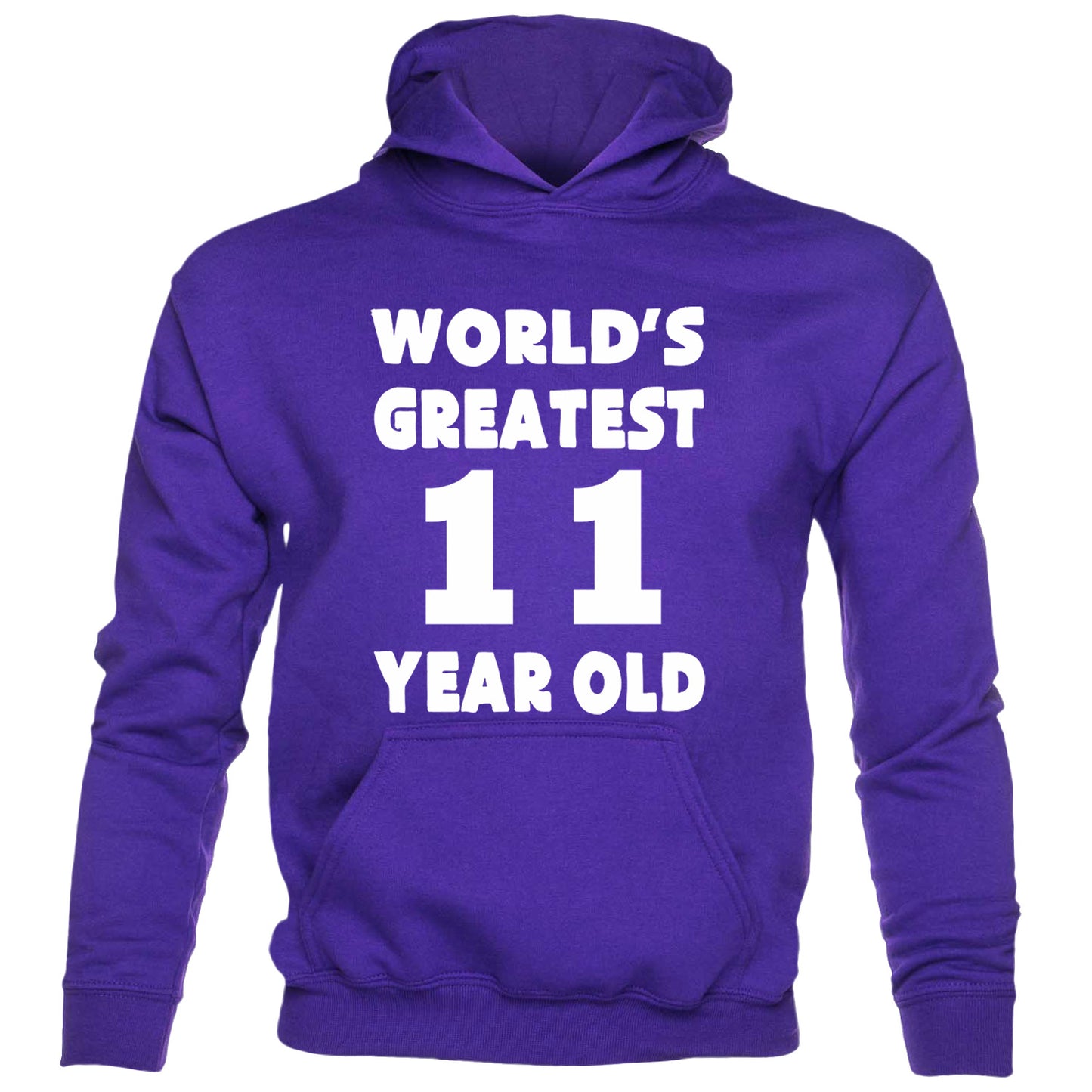 Worlds Greatest 11 Year Old 11th Birthday Hoodie