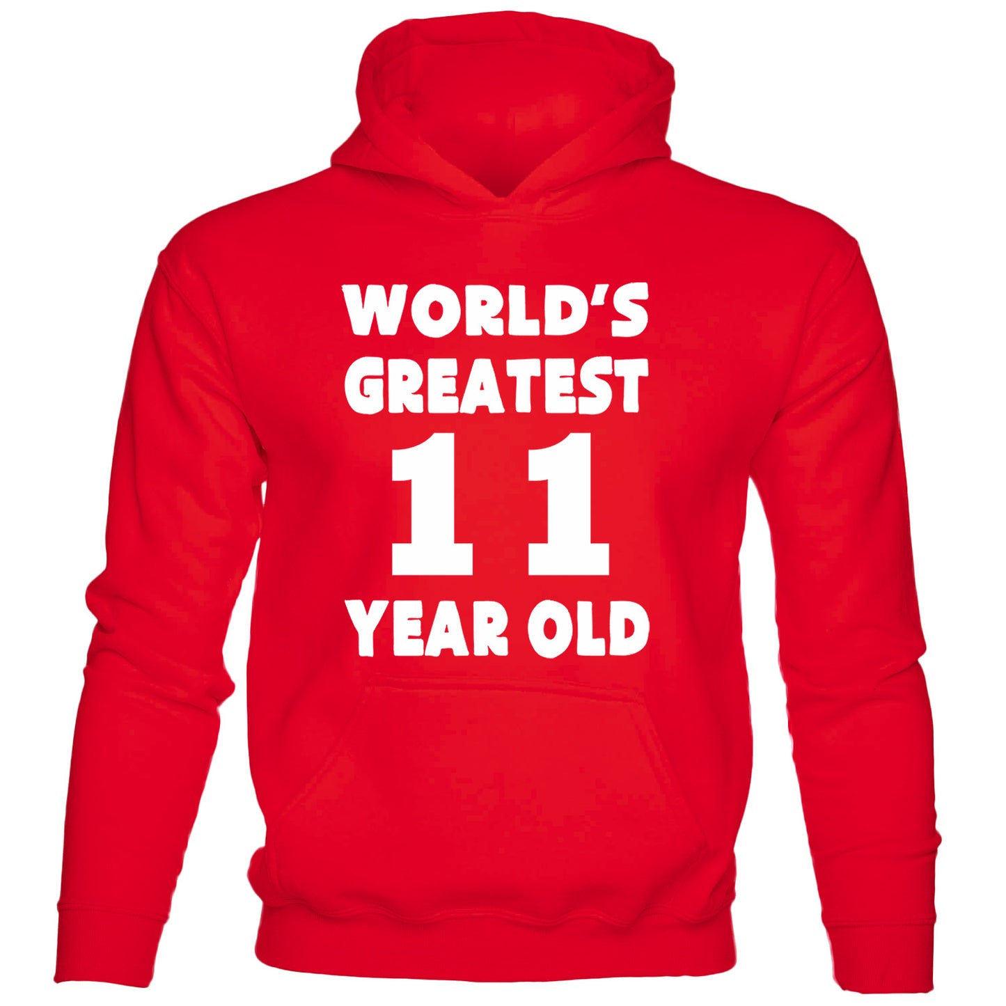Worlds Greatest 11 Year Old 11th Birthday Hoodie