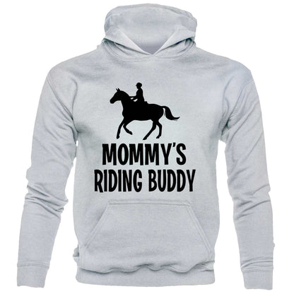 Mommy's Horse Riding Buddy Hoodie