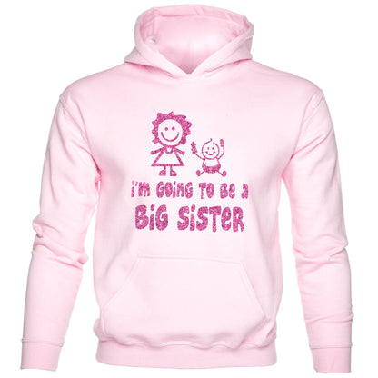 I'm Going To Be A Big Sister kids Hoodie