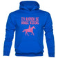 I'd Rather Be Horse Riding Girls Pony Kids Hoodie