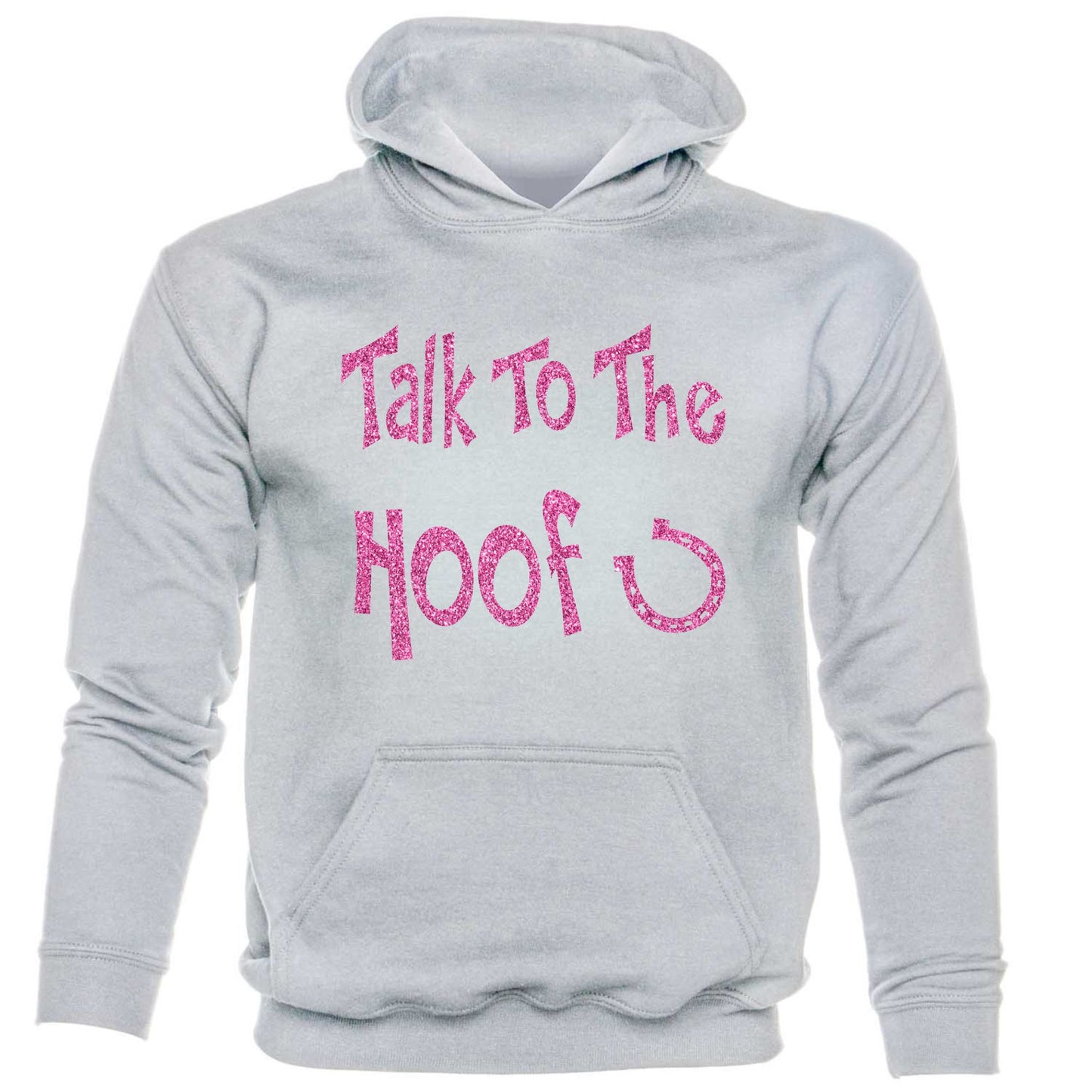Talk To The Hoof Horse Riding Pony kids Hoodie