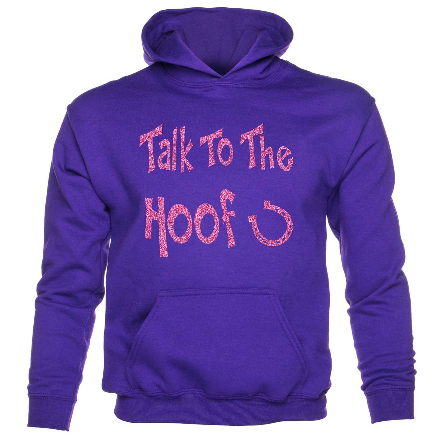 Talk To The Hoof Horse Riding Pony kids Hoodie